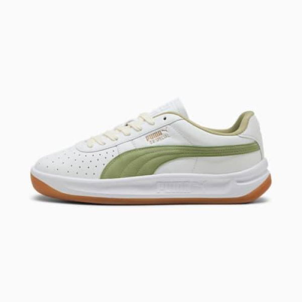 GV Special PRM Unisex Sneakers in White/Calming Green, Size 5.5, Textile by PUMA Shoes