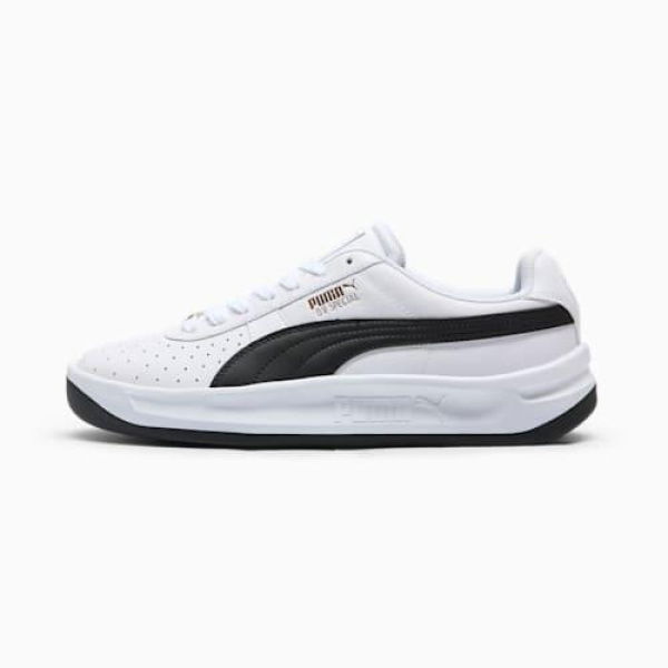 GV Special Sneakers in White/Black, Size 7, Textile by PUMA Shoes