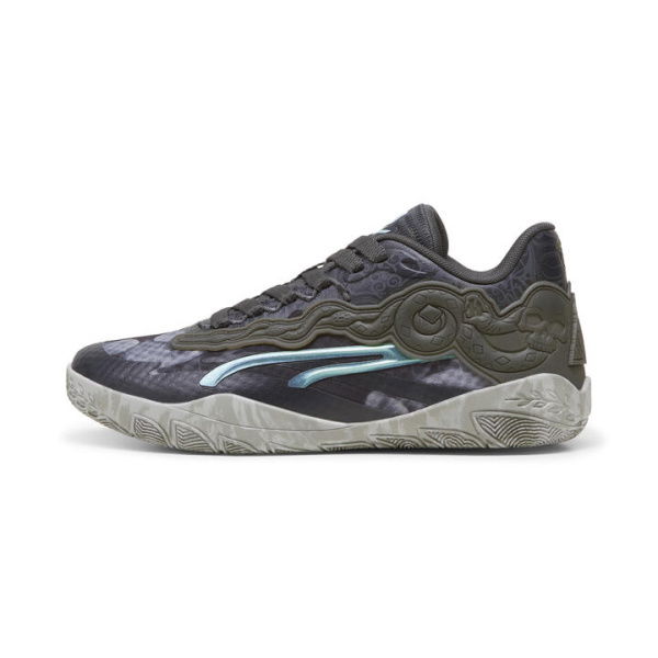 HOOPS x HARRY POTTERâ„¢ Stewie 3 Women's Basketball Shoes in Shadow Gray/Smokey Gray, Size 6, Synthetic by PUMA Shoes