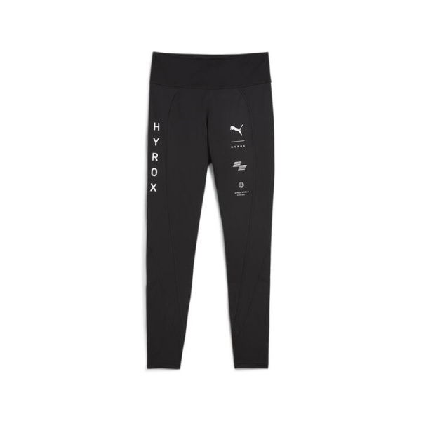 HYROX x Sculpt 7/8 Training Leggings Women in Black, Size Large, Polyester/Elastane by PUMA