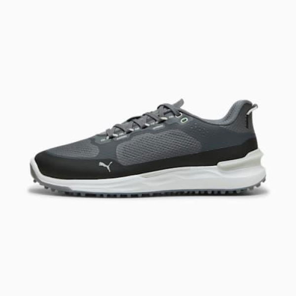 IGNITE Elevate X Golf Men's Shoes in Slate Sky/Black/Ash Gray, Size 7.5, Synthetic by PUMA Shoes