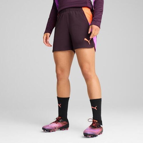 IndividualBLAZE Women's Football Shorts in Midnight Plum, Size XS, Polyester by PUMA