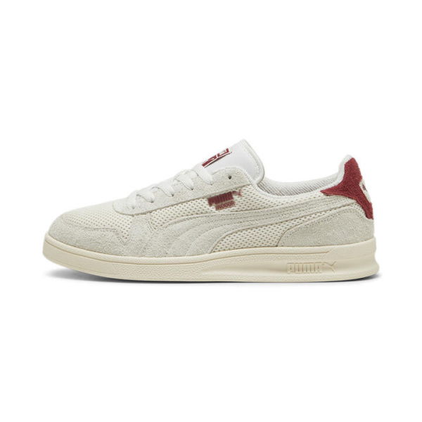 Indoor Mesh Unisex Sneakers in Sugared Almond/Intense Red, Size 10, Textile by PUMA