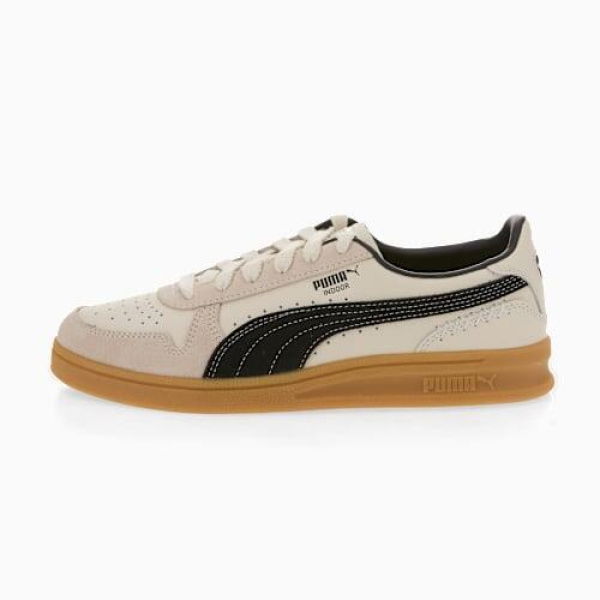 Indoor Nature Unisex Sneakers in Alpine Snow/Black, Size 9, Synthetic by PUMA Shoes