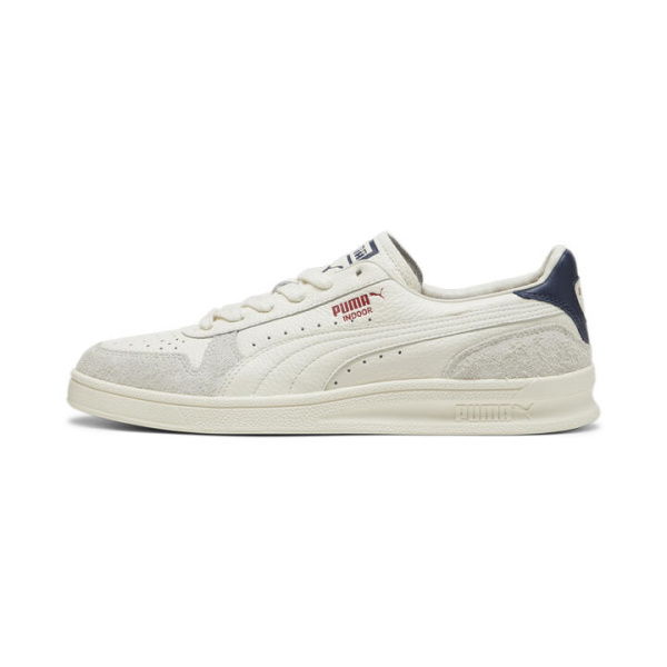 Indoor Unisex Sneakers in Frosted Ivory/Vapor Gray, Size 10, Textile by PUMA Shoes