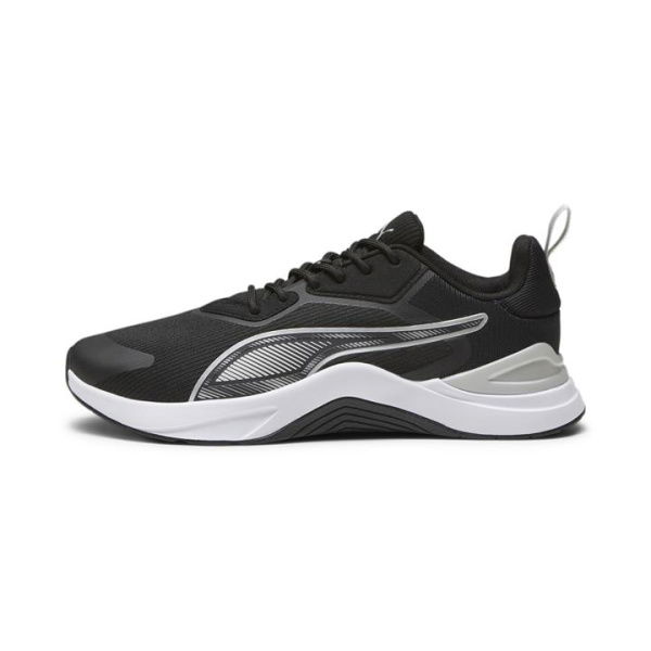 Infusion Premium Unisex Training Shoes in Black/White, Size 14 by PUMA Shoes