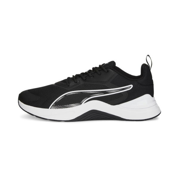 Infusion Unisex Training Shoes in Black/White, Size 10, Textile by PUMA Shoes