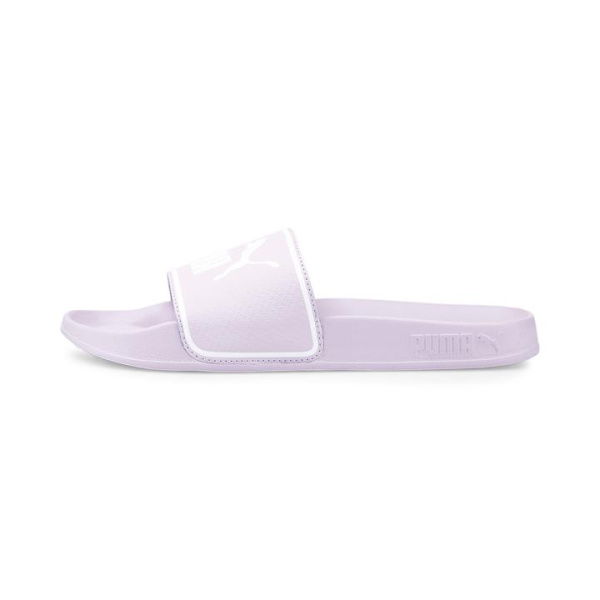 Leadcat 2.0 Unisex Slides in Lavender Fog/White, Size 11, Synthetic by PUMA