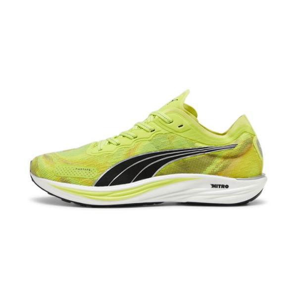 Liberate NITROâ„¢ 2 Men's Running Shoes in Lime Pow/Black, Size 10.5, Synthetic by PUMA Shoes