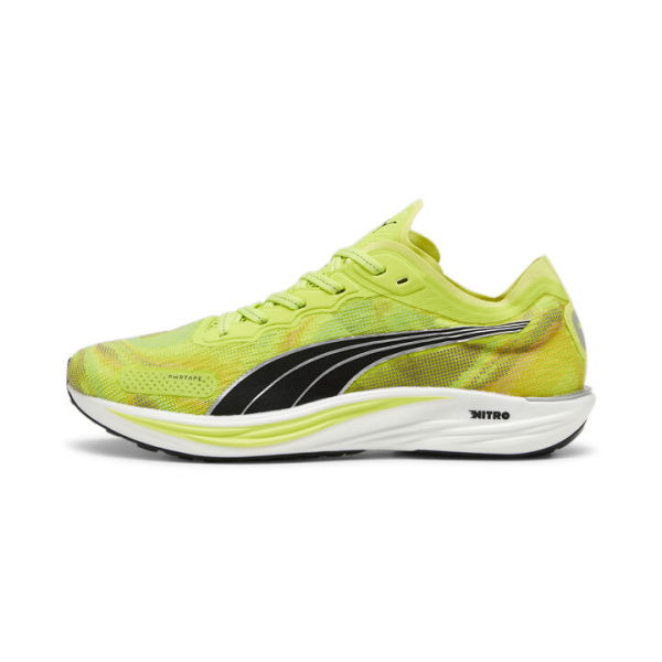 Liberate NITROâ„¢ 2 Men's Running Shoes in Lime Pow/Black, Size 7.5, Synthetic by PUMA Shoes