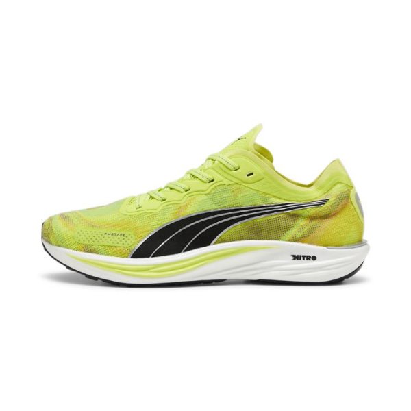 Liberate NITROâ„¢ 2 Men's Running Shoes in Lime Pow/Black, Size 8, Synthetic by PUMA Shoes