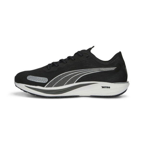 Liberate NITROâ„¢ 2 Women's Running Shoes in Black/Silver, Size 10, Synthetic by PUMA Shoes