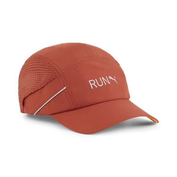 Lightweight Running Cap in Mars Red, Polyester by PUMA