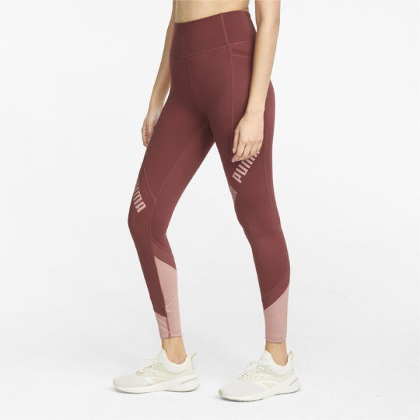 Logo EVERSCULPT Women's Training Leggings in Cowhide, Size XS, Polyester/Elastane by PUMA