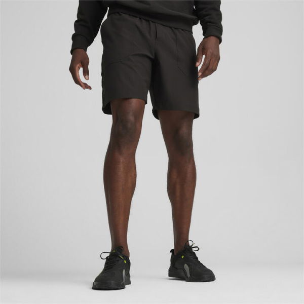 M Concept 8â€ Men's Training Woven Shorts in Black, Size 2XL, Polyester/Elastane by PUMA