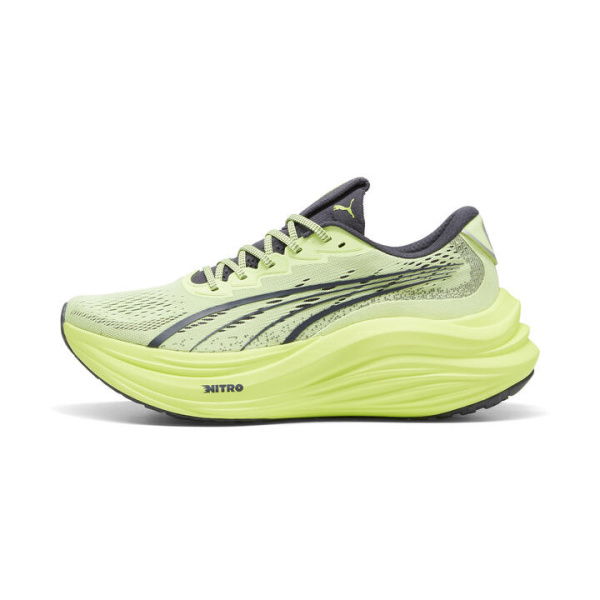 MagMax NITROâ„¢ Running Shoes Men in Fizzy Apple/Galactic Gray, Size 13, Synthetic by PUMA Shoes