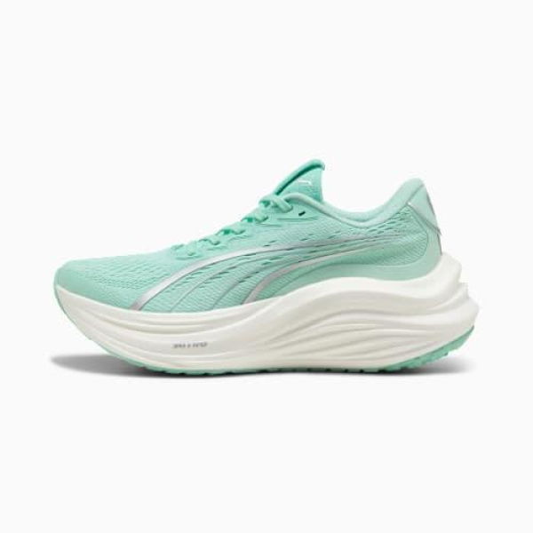 MagMax NITROâ„¢ Running Shoes Women in Mint Melt/Speed Blue, Size 6 by PUMA Shoes