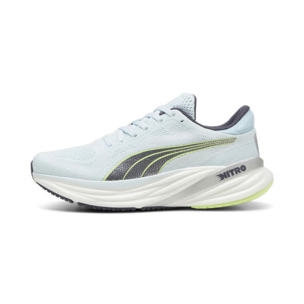 Magnify NITRO 2 Women's Running Shoes in Nitro Blue/Fizzy Apple, Size 5.5, Synthetic by PUMA Shoes