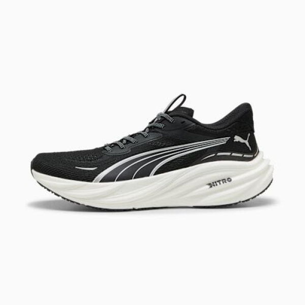 Magnify NITROâ„¢ 3 Running Shoes Men in Black/White, Size 12, Synthetic by PUMA Shoes