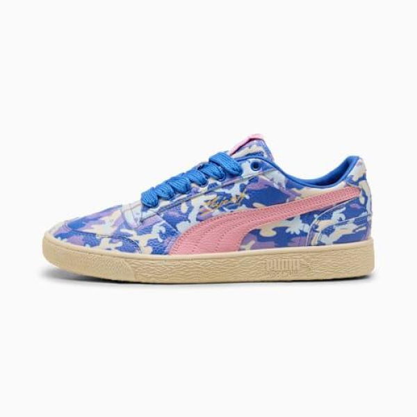 Majesty Dylan Verse Sneakers Unisex in Mountain Blue/Pinkscape/Canvas, Size 6.5, Textile by PUMA Shoes