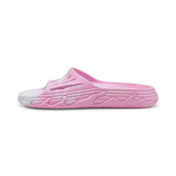 MB.03 Basketball Unisex Slides in Pink Delight/Dewdrop, Size 10, Synthetic by PUMA