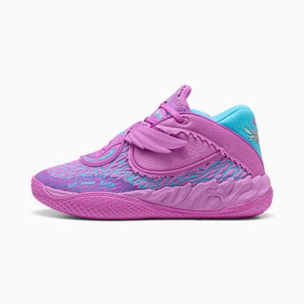 MB.05 Hive Basketball Shoes Unisex in Bright Aqua/Pure Magenta, Size 9.5, Synthetic by PUMA Shoes