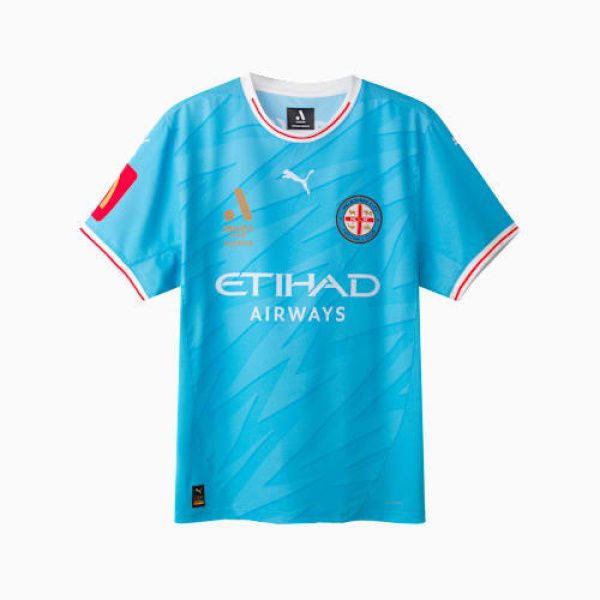 Melbourne City FC 2026 Men's Replica Home Jersey Shirt in Team Light Blue/White/Fcmc, Size XL by PUMA