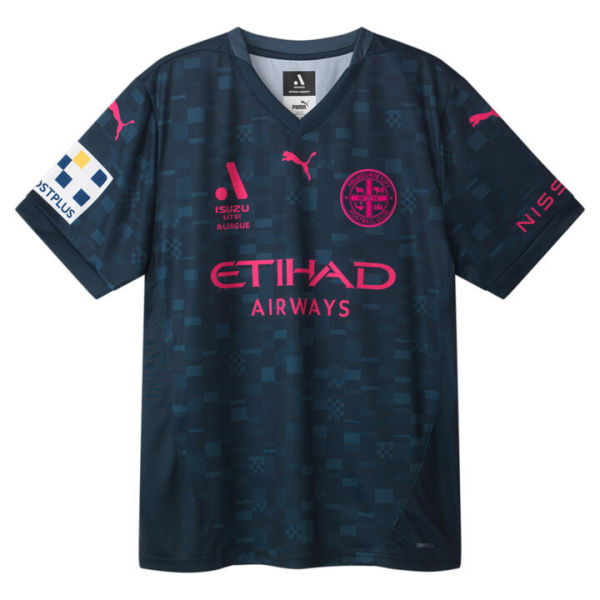 Melbourne City FC Men's Replica Third Jersey Shirt in Deep Navy/Mcfc, Size XL by PUMA