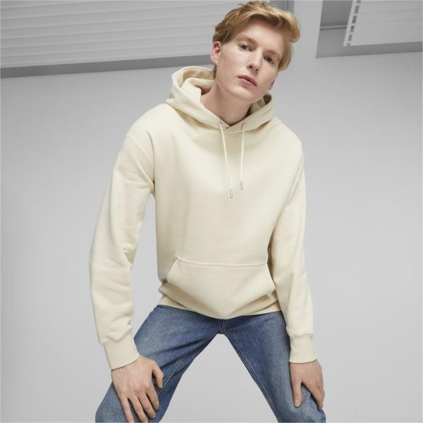 MMQ Hoodie in Alpine Snow, Size Small, Cotton by PUMA