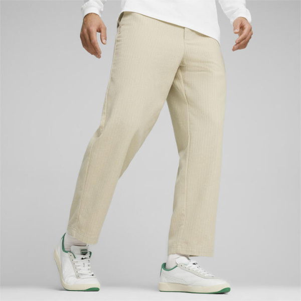 MMQ Men's Chino Pants in Putty, Size 32, Polyester/Cotton by PUMA