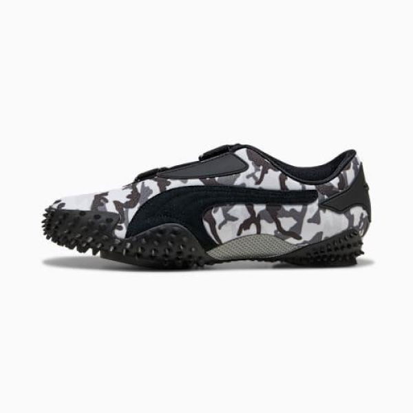 Mostro Camo Sneakers Unisex in Black/Cast Iron, Size 5.5, Textile by PUMA Shoes