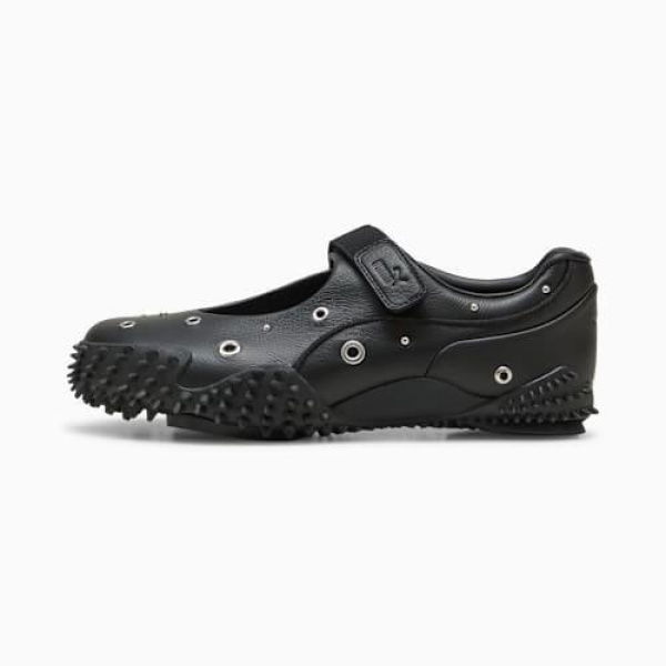 Mostro Fey Studs Unisex Shoes in Black/Silver, Size 4, Synthetic by PUMA Shoes