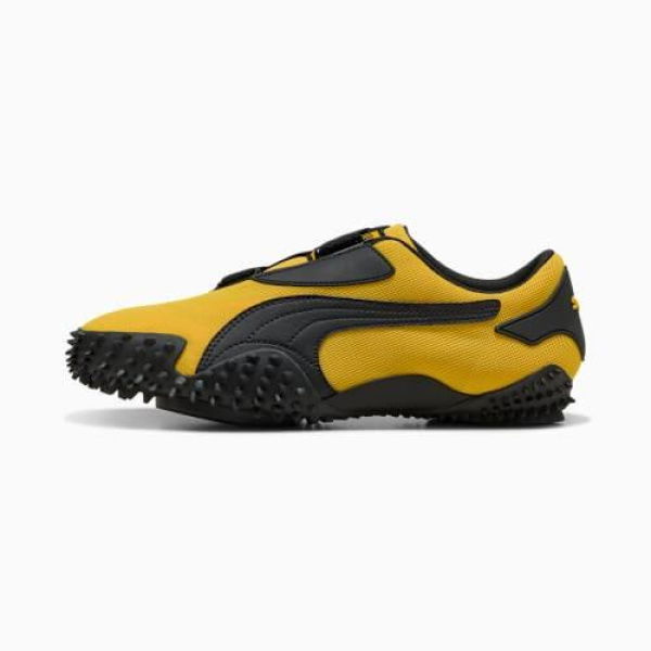 Mostro OG Prime Sneakers Unisex in PelÃ© Yellow/Black, Size 14, Textile by PUMA Shoes