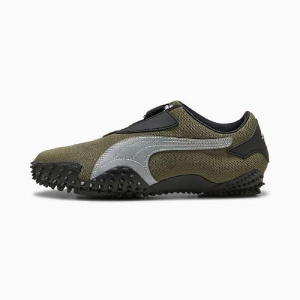 Mostro OG Unisex Sneakers in Loden Green/Black, Size 4.5, Synthetic by PUMA Shoes