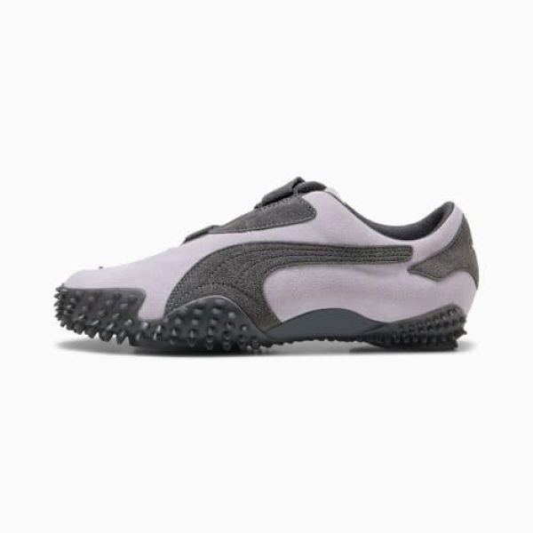 Mostro Suede Unisex Sneakers in Dusky Gray/Lilac Crush, Size 5, Textile by PUMA Shoes