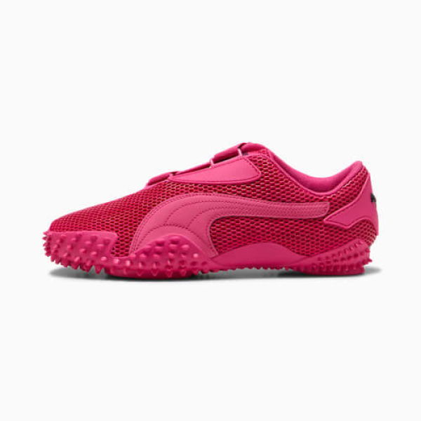 Mostro Unisex Sneakers in Pink/Black, Size 4.5, Textile by PUMA Shoes