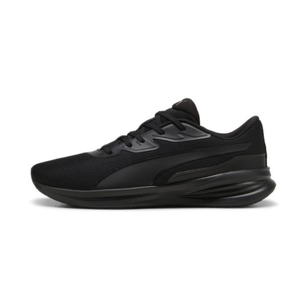 Night Runner V3 Unisex Running Shoes in Black, Size 10, Synthetic by PUMA Shoes