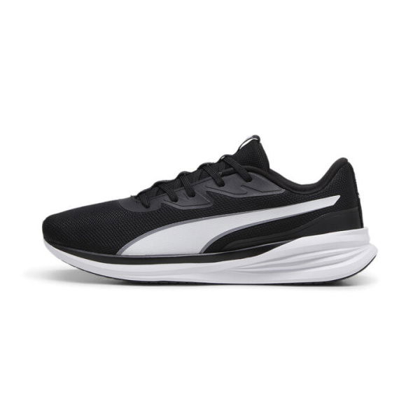 Night Runner V3 Unisex Running Shoes in Black/White, Size 10, Synthetic by PUMA Shoes