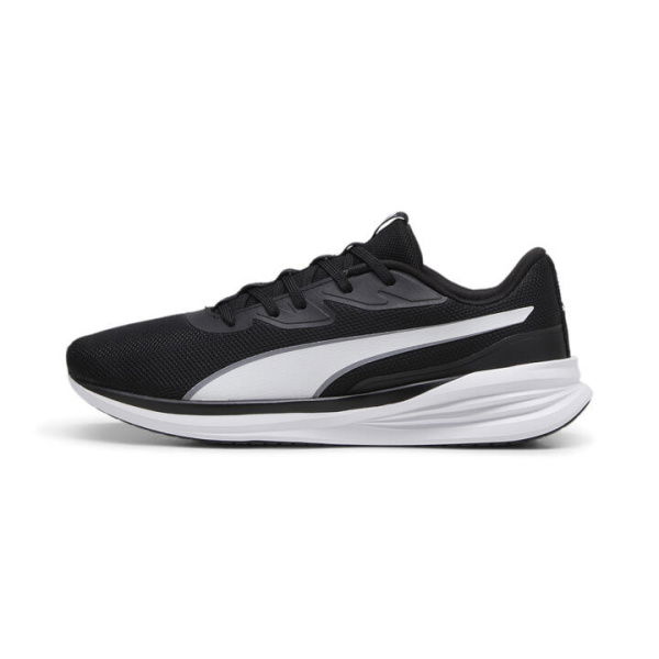 Night Runner V3 Unisex Running Shoes in Black/White, Size 10.5, Synthetic by PUMA Shoes