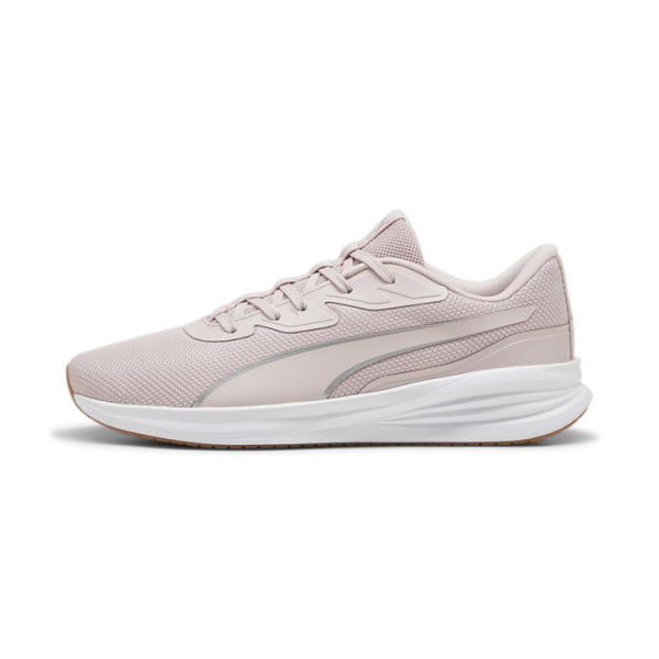 Night Runner V3 Unisex Running Shoes in Mauve Mist/Silver, Size 10, Synthetic by PUMA Shoes