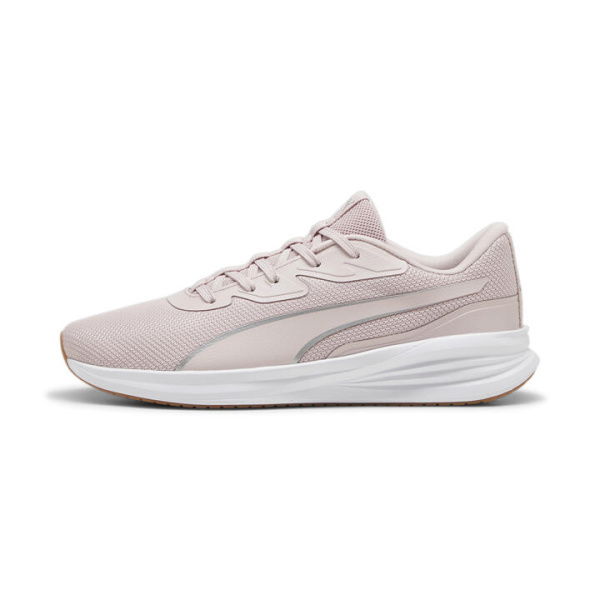 Night Runner V3 Unisex Running Shoes in Mauve Mist/Silver, Size 8, Synthetic by PUMA Shoes