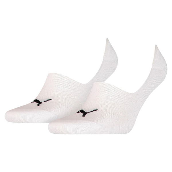 No-Show Socks 2 Pack in White, Size 3.5 Shoes