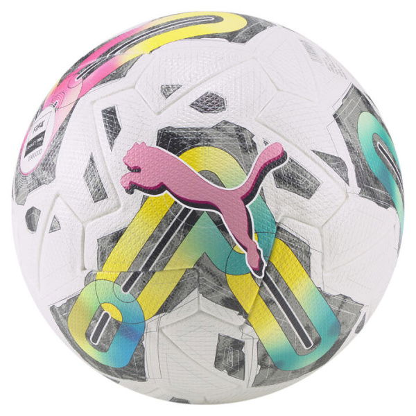 Orbita 1 TB FQP Football in White/Multi Colour, Size 5 by PUMA