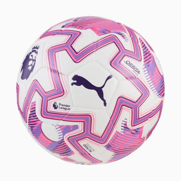 Orbita Match Premier League Brilliance Football (FIFAÂ® Quality) in White/Multicolor, Size 5 by PUMA