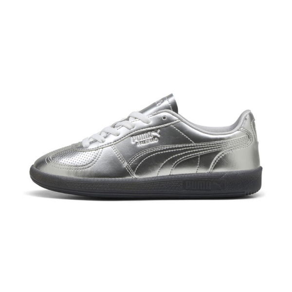 Palermo Astro Escape Women's Sneakers in Silver/Black, Size 6.5, Textile by PUMA Shoes