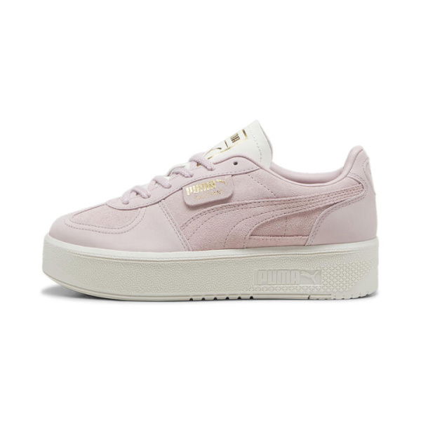 Palermo Elevata Mono Women's Sneakers in Mauve Mist/Vapor Gray, Size 7, Synthetic by PUMA Shoes