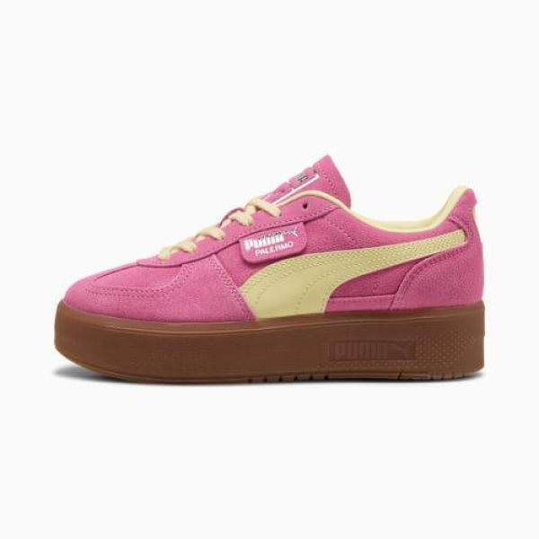 Palermo Elevata Sneakers Women in Posie Pink/Gold Moon, Size 8.5, Synthetic by PUMA Shoes