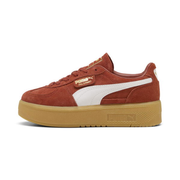 Palermo Elevata Women's Sneakers in Mars Red/Gum, Size 6.5, Synthetic by PUMA Shoes