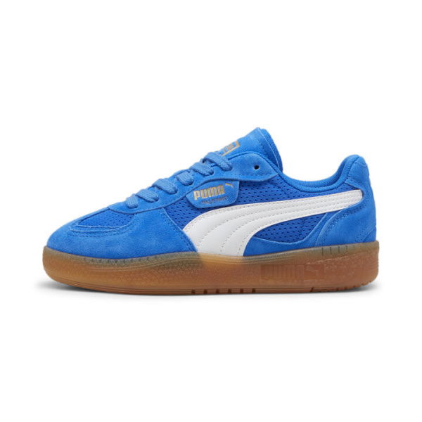 Palermo Moda Vintage Sneakers Women in Hyperlink Blue/Gum, Size 6 by PUMA Shoes