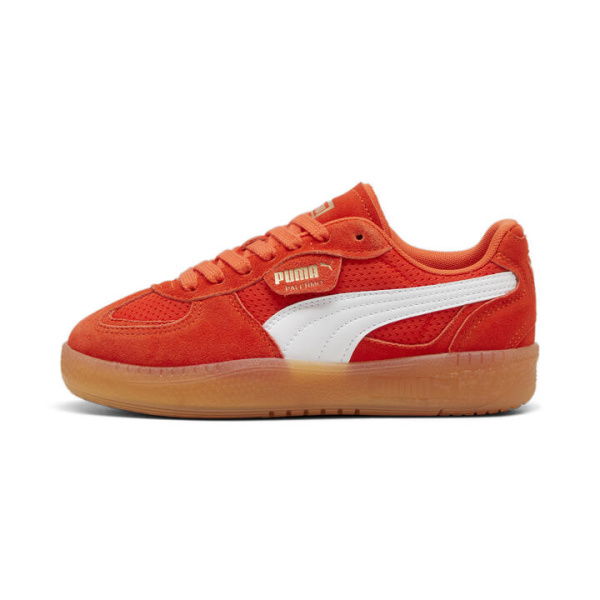 Palermo Moda Vintage Sneakers Women in Redmazing/Gum, Size 5.5 by PUMA Shoes